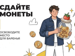 Тульчане открыли способ обменять монеты на банкноты без комиссии